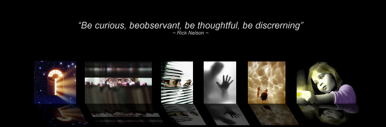 Be curious be observant